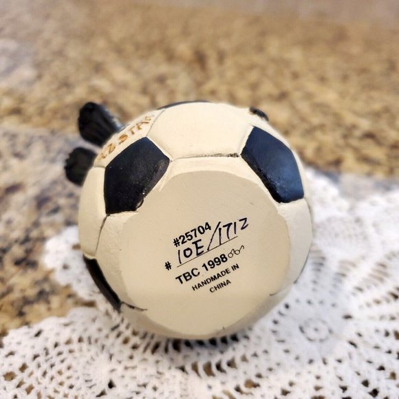 Boyd's Bears Christmas Ornament Resin, Soccer 1998, 4" Tall Boyd's Allstar - Picture 7 of 7